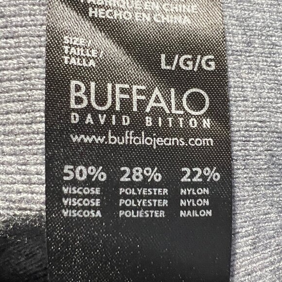 Buffalo David Bitton Mock Neck Sweater with Ruffle Trim size L - Picture 6 of 10